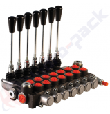 product 40 литра Моноблок управляващ клапан, 7P40 , седм макари , G 3/8" , open center макара thumb