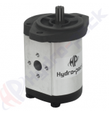 product Група 20 Хидравлична зъбна помпа, 11 cc/rev, по посока на часовниковата стрелка , фланец SAE-A с резба с 2 отвора , шлицев вал с 9 зъба SAE , 20C11X073 thumb