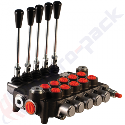 product 80 литра Моноблок управляващ вентил с крива на дозиране, 5Z80 , пет макари , G 1/2" , open center макара image thumb