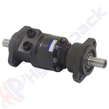 product Хидравличен мотор с двоен вал от серия MRB, 200 cc/rev, прав шлицев вал  25 mm DIN6885 , Овален монтажен фланец с 2 отвора , MRB200C/C image thumb