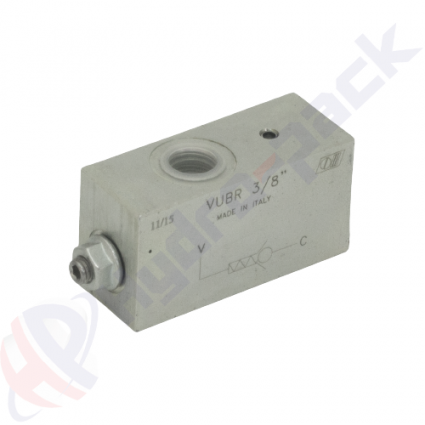 product Клапан за защита от скъсване на маркуча, VUBR , 40 L/min, G 3/8" , VUBR 3/8 V0785 image thumb