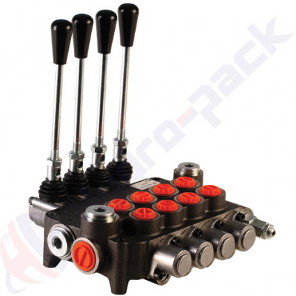 product 80 литра Моноблок управляващ клапан, 4P80 , 5 макари , G 1/2" , open center макара image thumb