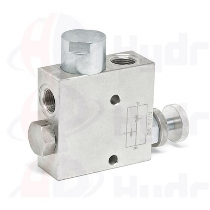 product Клапан за регулиране на потока с 3 връзки, RFP3 VU , 60 L/min, G 3/8" image thumb