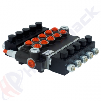 product 80 литра Магнитно управляван контролен клапан , 5Z80 , 5 макари , G 1/2" , макара с отвотен център, 12 V image thumb