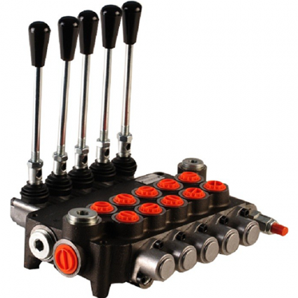 product 80 литра Моноблок управляващ клапан, 5P80 , пет макари , G 1/2" , open center макара image thumb